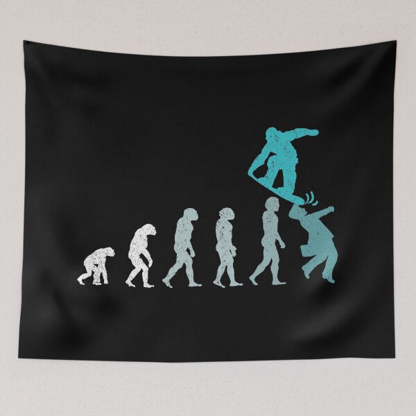 Item preview, Snowboarder Evolution Snowboarding Winter Sport designed and sold by haselshirt.
