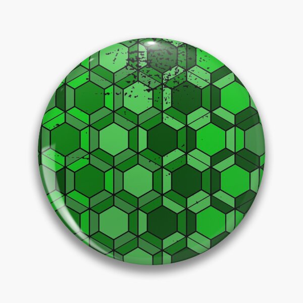 Item preview, Green hectagon pattern designed and sold by jc007.