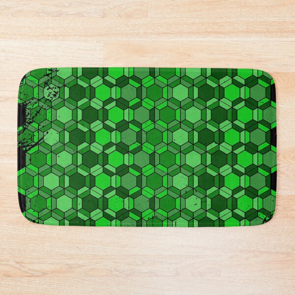 Item preview, Green hectagon pattern designed and sold by jc007.