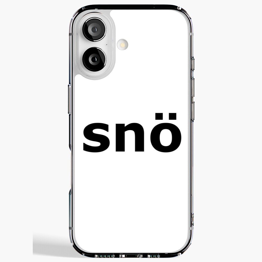 snö (snow) Sticker