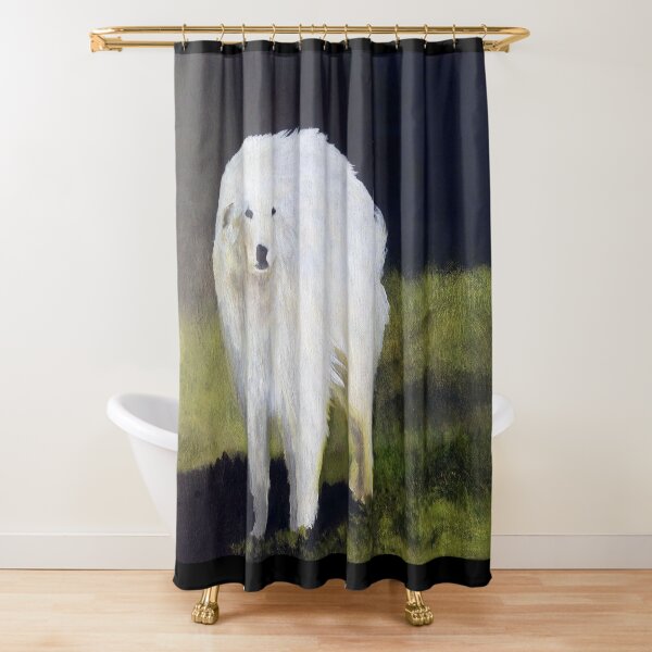 The Great Pyrenees Shower Curtain