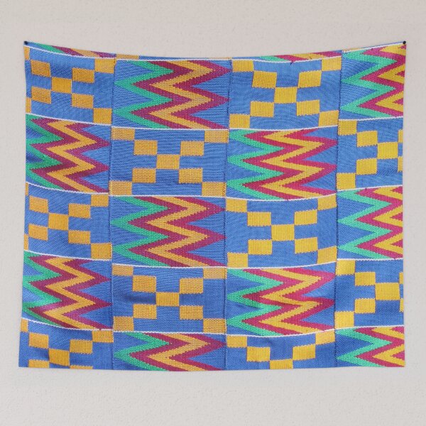 Item preview, African Blue Patchwork Cloth designed and sold by Uttershirt.