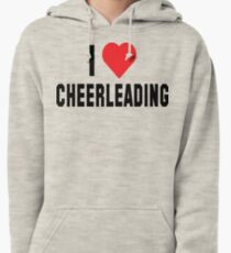 I Love Cheerleading Pullover Hoodie