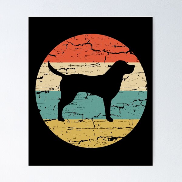 Item preview, Black Labrador  Vintage Retro designed and sold by rafaeltto.