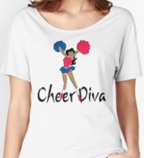 Cheer Diva Women's Relaxed Fit T-Shirt