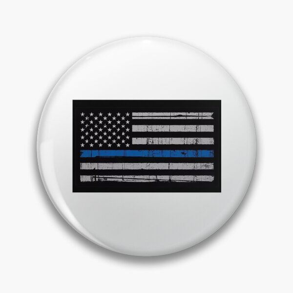 Item preview, Thin Blue Line American Flag designed and sold by kevincsummers.
