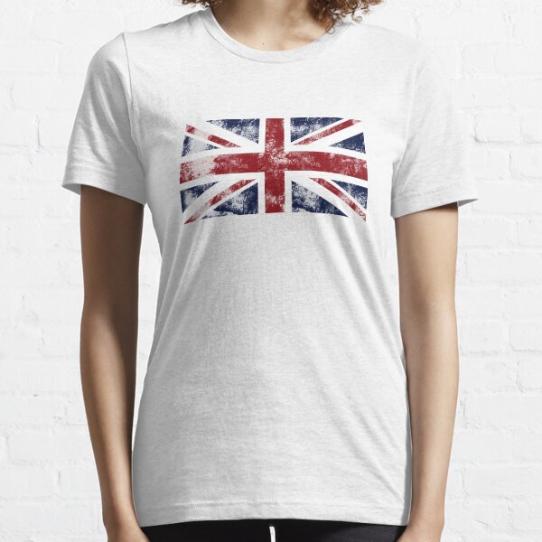 UK Flag - worn Essential T-Shirt