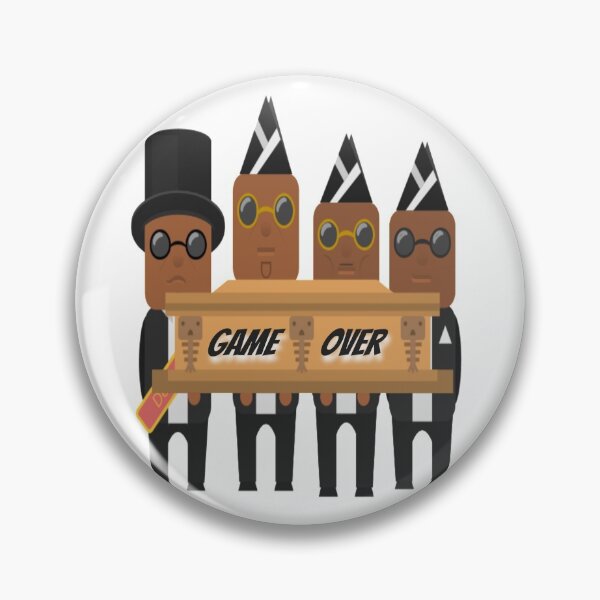 Item preview, coffin dance game over ,funny comic coffin dance  designed and sold by ihsanestore01.