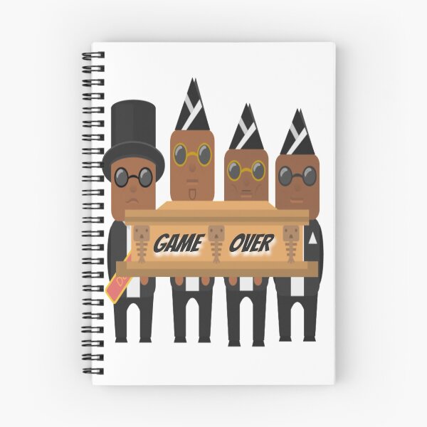 Item preview, coffin dance game over ,funny comic coffin dance  designed and sold by ihsanestore01.