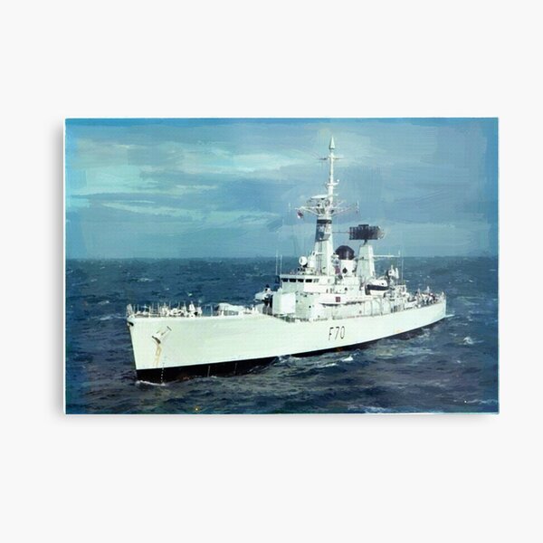 HMS Apollo oil1 Metal Print