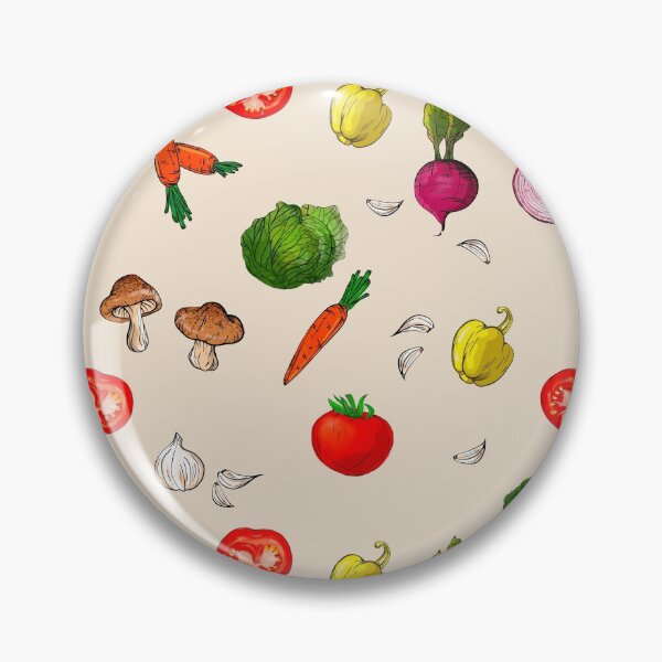 Item preview, Vegetables pattern  designed and sold by MariaMarinova.