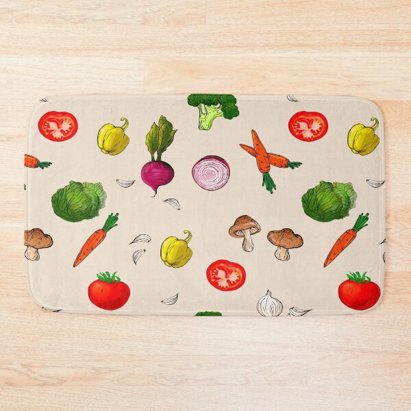 Item preview, Vegetables pattern  designed and sold by MariaMarinova.