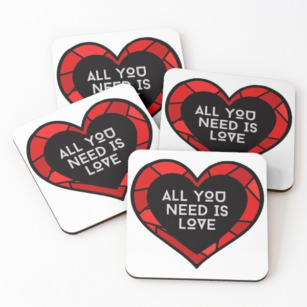 Item preview, All you need is Love - Heart Sentiment designed and sold by LJWDesigns.