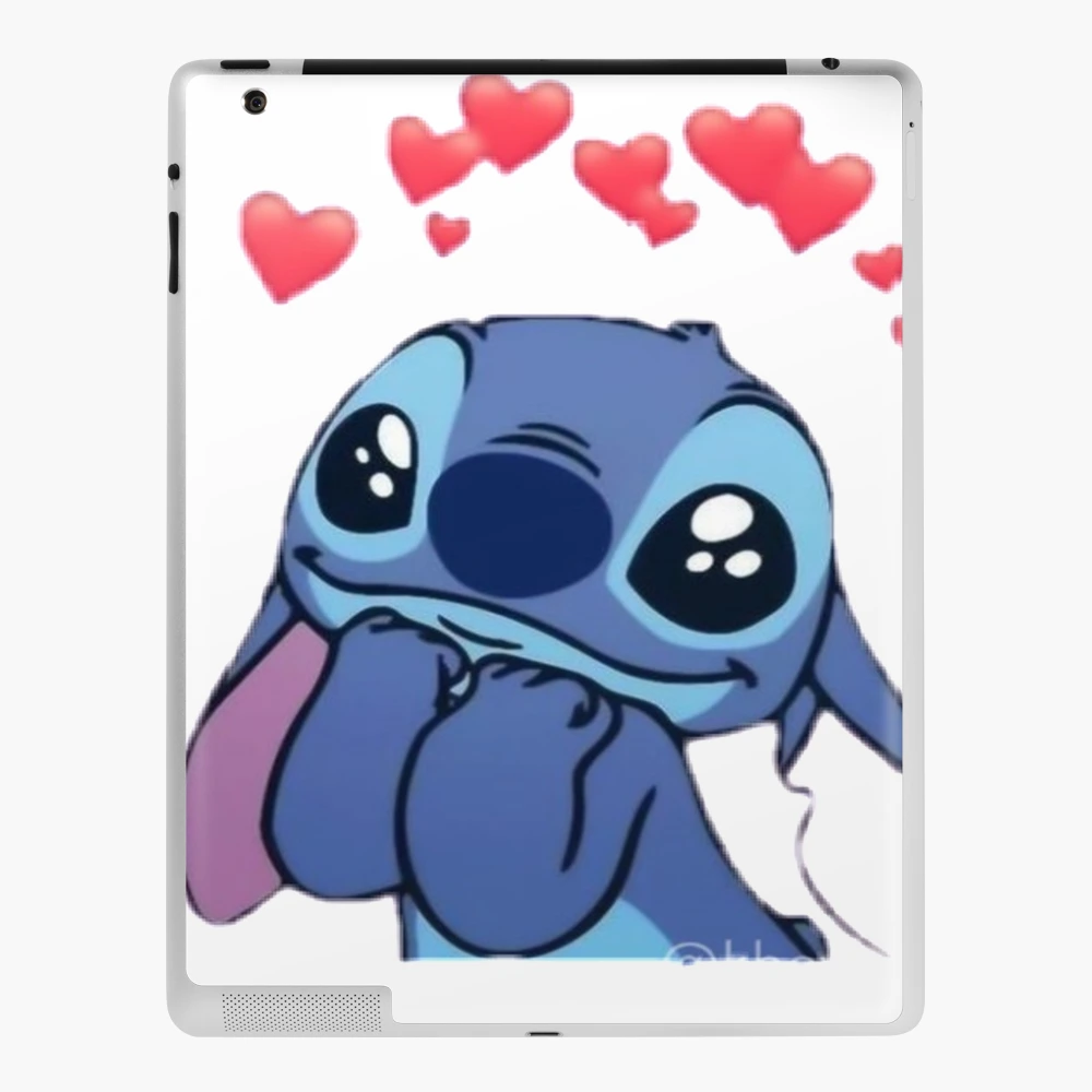 Funda y vinilo para iPad for Sale con la obra «Pegatina Lilo y Stitch» de  ioanaredbubblee