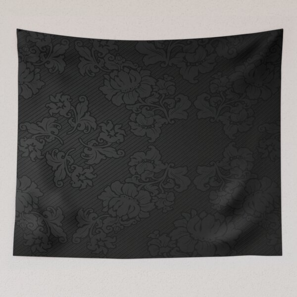 Item preview, Black floral designed and sold by Pegasus00.