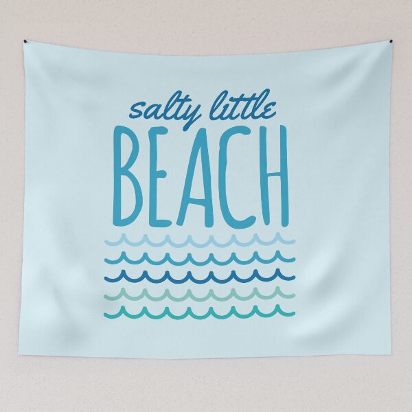 Item preview, Salty Little Beach Funny Pun designed and sold by oddmatter.