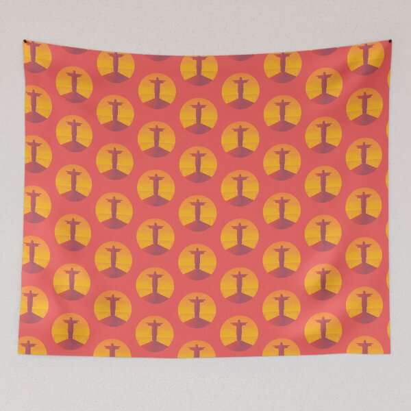 Item preview, Colourful Rio de Janeiro Christ Design designed and sold by carolviola87.