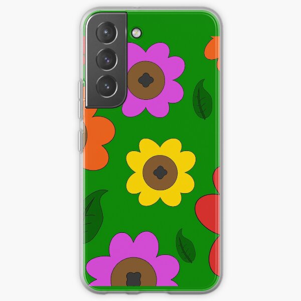 Sunny Day Flower Field Samsung Galaxy Soft Case