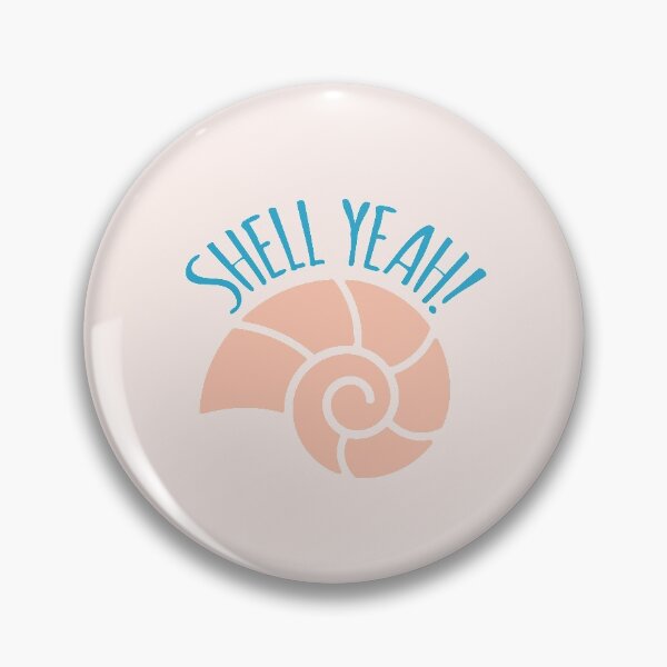 Item preview, Shell Yeah Funny Beach Pun designed and sold by oddmatter.
