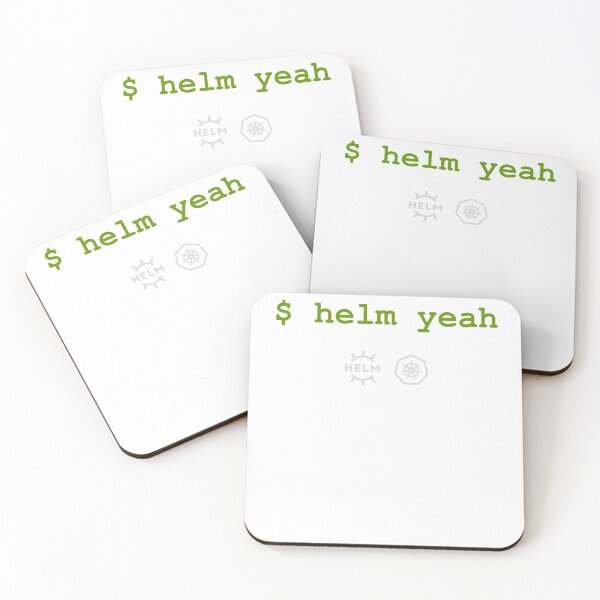 Item preview, Helm Yeah (Kubernetes Package Manager) designed and sold by cookieandcode.