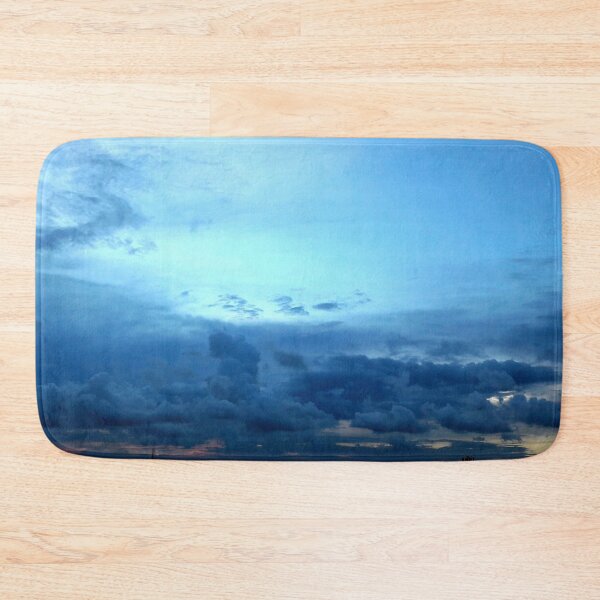 Item preview, Blue sky many clouds twilight colors designed and sold by PrakritiPrints.
