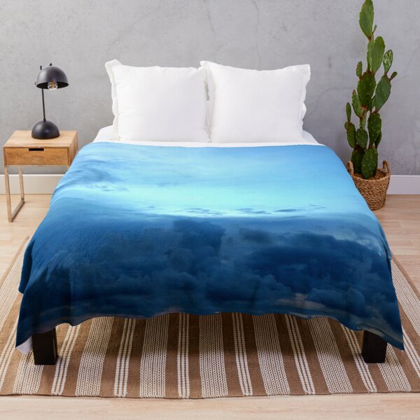Item preview, Blue sky many clouds twilight colors designed and sold by PrakritiPrints.