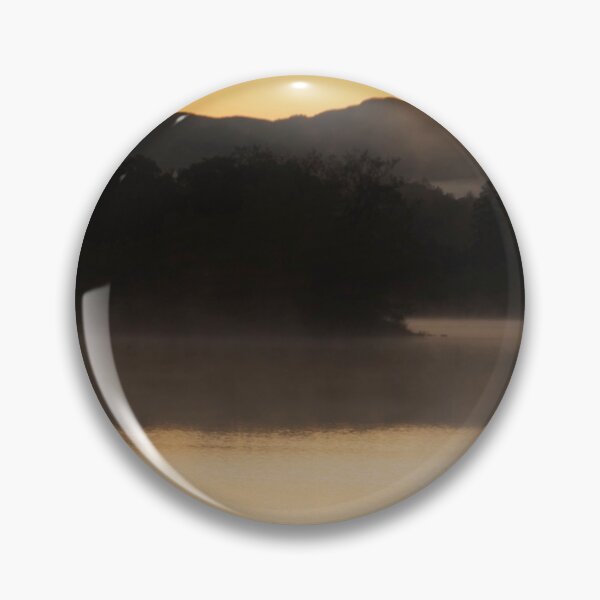 Item preview, Landscape Morning Mist Loch Venacher Trossachs Scotland designed and sold by Stravaigin.