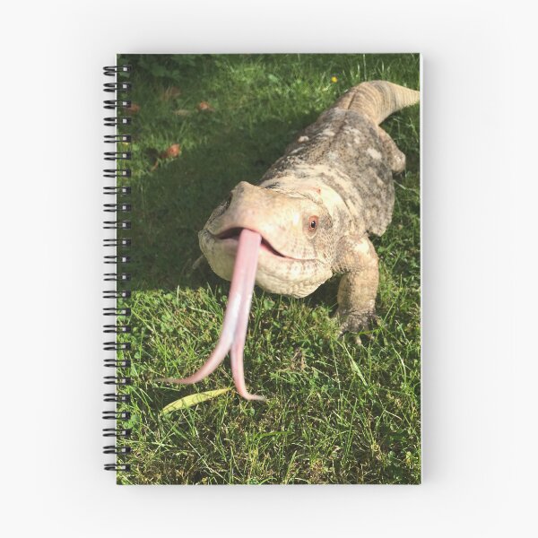 Item preview, Bosc monitor sticking his tongue out photograph designed and sold by bubbaclez.