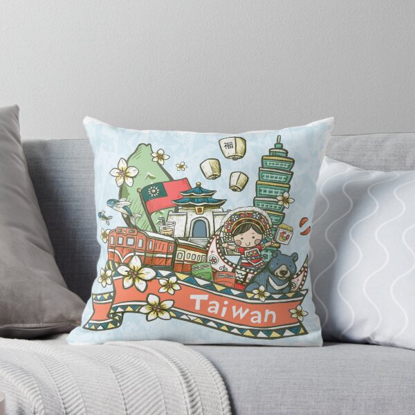 Item preview, Lovely Taiwan cultural illustration  designed and sold by totallypic.