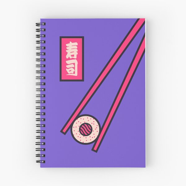 Item preview, Sushi Minimal Japanese Food Chopsticks - Violet designed and sold by VoodooCircus.