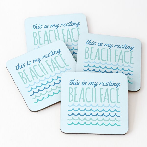 Item preview, Resting Beach Face designed and sold by oddmatter.