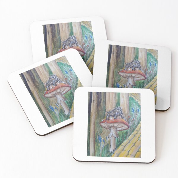 Item preview, toad on a mushroom designed and sold by Caitlin Sprake-Follett.