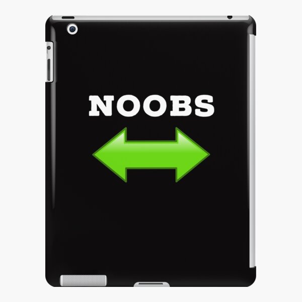 Noob Ipad Case Skin By Superdad 888 Redbubble - green arrow roblox