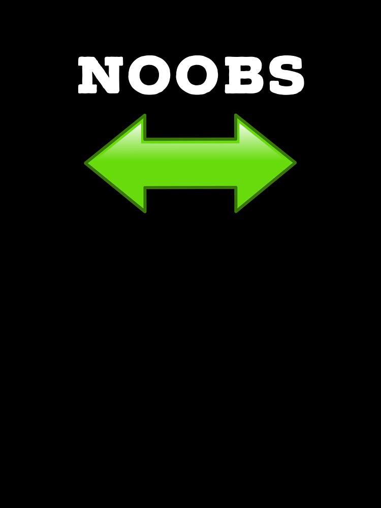 Roblox Noobs With Double Arrow Kids T Shirt By Superdad 888 Redbubble - roblox noobs