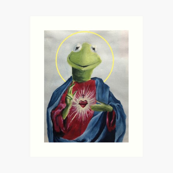 Item preview, Kermit Jesus designed and sold by elliehrrsn.