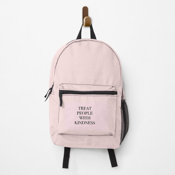 Item preview, pink Treat people with kindness mask designed and sold by Cotton Tote Styles.