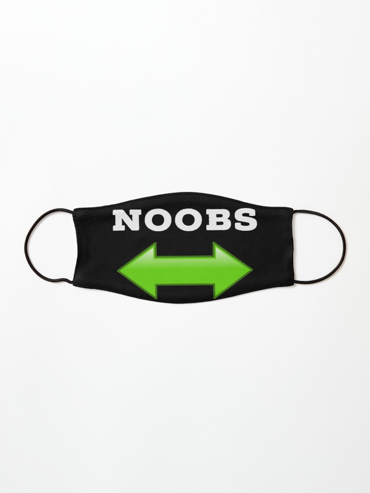 Roblox Noobs With Double Arrow Mask By Superdad 888 Redbubble - find the noobs two roblox