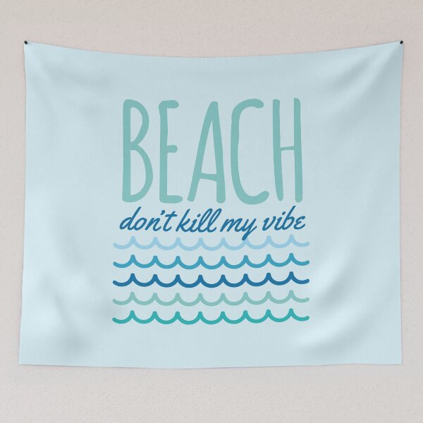 Item preview, Kill My Vibe Beach Pun designed and sold by oddmatter.
