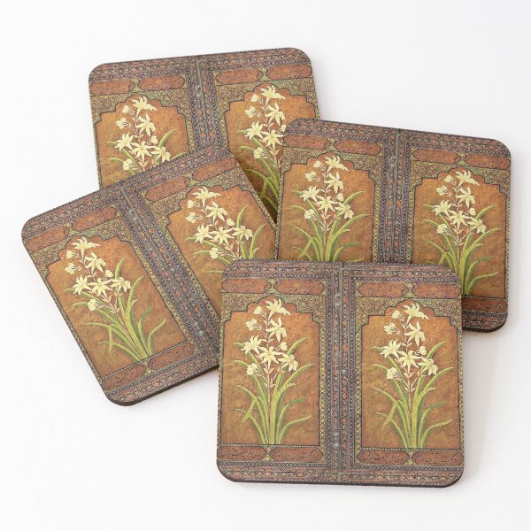 Item preview, antique digitally restored book cover byzantine daffodil mysticladyart  designed and sold by mystic lady vintage art and fashion designs.