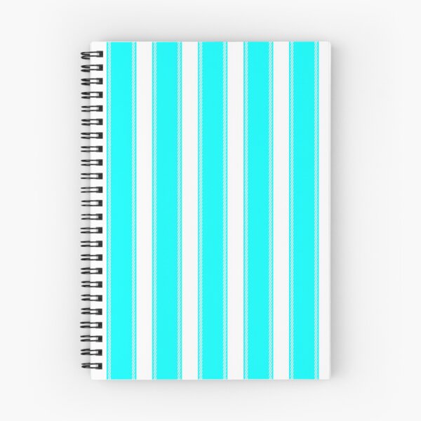 Item preview, Aqua and White Striped designed and sold by ArtHanbal.