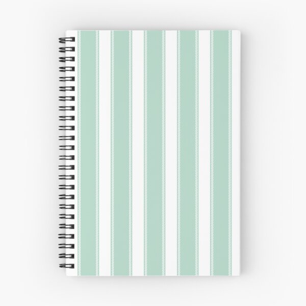 Item preview, Magic Mint Green Cyan and White Striped designed and sold by ArtHanbal.