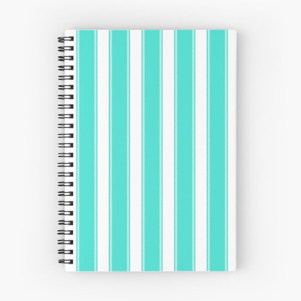 Item preview, Blue Turquoise and White Striped designed and sold by ArtHanbal.