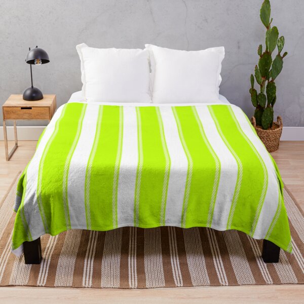 Item preview, Lime and White Striped designed and sold by ArtHanbal.