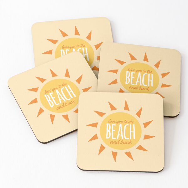 Item preview, Love You To The Beach And Back designed and sold by oddmatter.