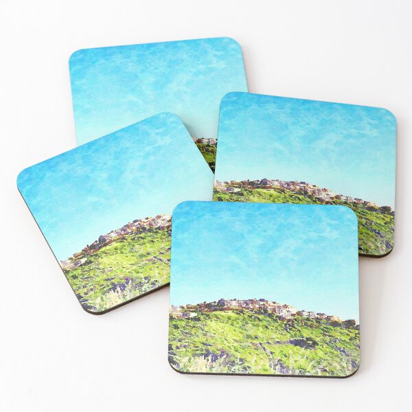 Item preview, Landscape with village designed and sold by Giuseppe Cocco.
