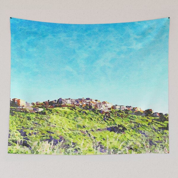 Item preview, Landscape with village designed and sold by Giuseppe Cocco.