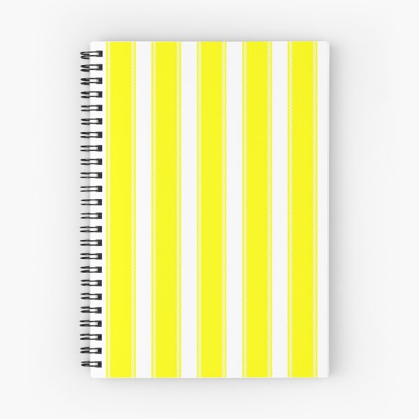 Item preview, Bright Fluorescent Yellow and White Striped designed and sold by ArtHanbal.
