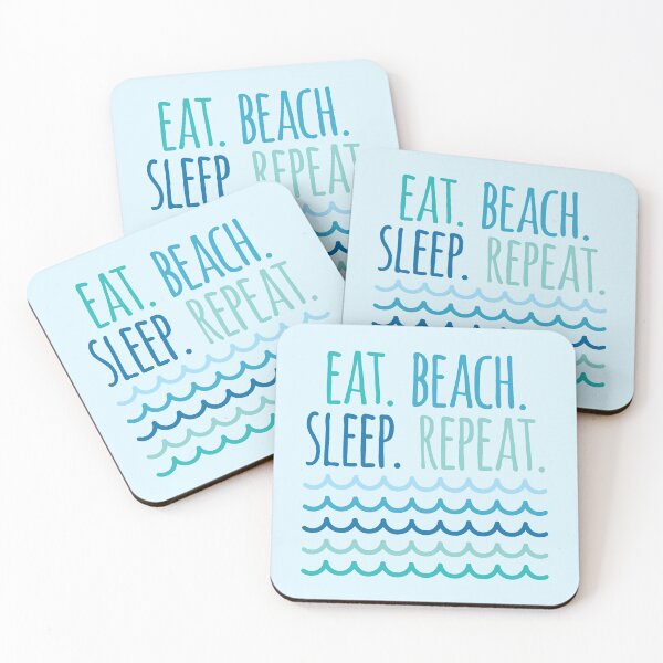Item preview, Eat Beach Sleep Repeat designed and sold by oddmatter.