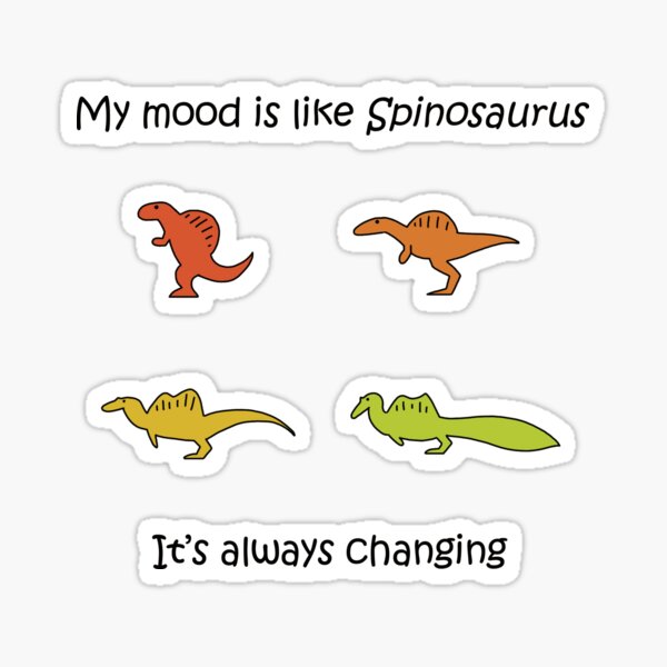 Item preview, Spinosaurus mood designed and sold by AlessioCiaffi.