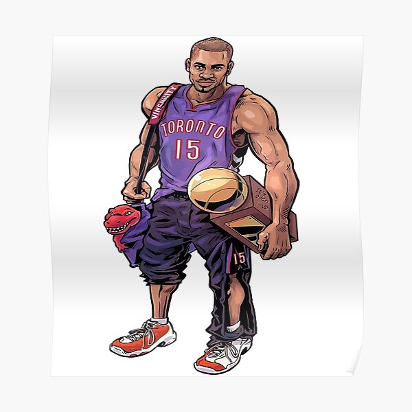 Cartoon Funny Nba Posters Redbubble